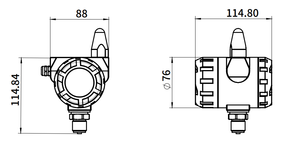 MD-S273 brezžični digitalni merilnik tlaka